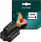 Evoke HP 363B Zwart Inktcartridge, 20ml, 1000 pagina's, C8721EE