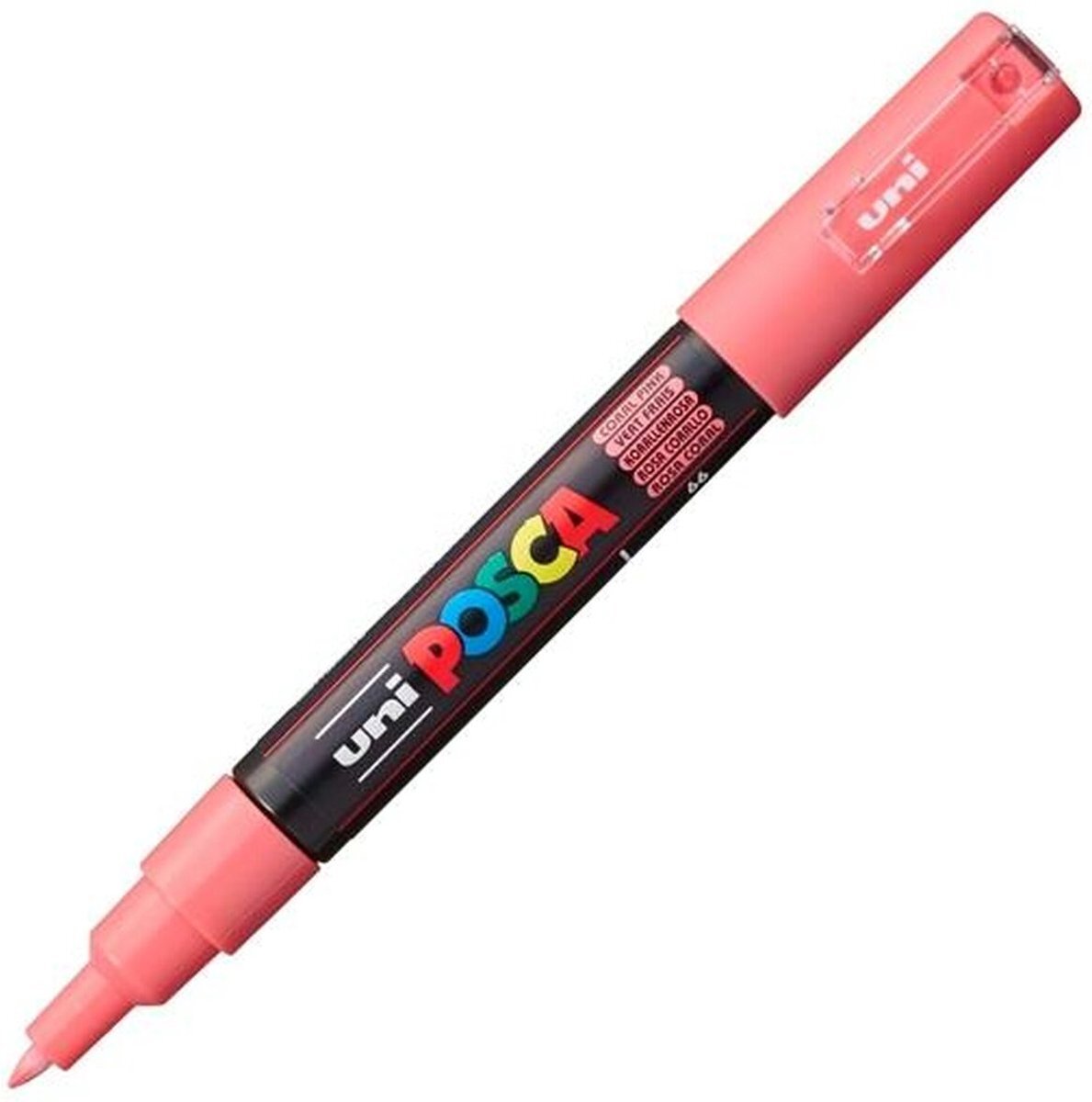 Posca Markeerstift PC-1M Coral Roze (6 Stuks)