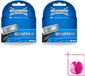 Wilkinson 2 x Quattro Lames de recharge avec trimmer de précision - 4 lames