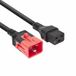 ACT Cordon d'alimentation C19 IEC Lock - C20 IEC Lock Double verrouillage noir 3 m, PC3640