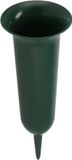 DK Design Vase de jardin plastique - vert - 32 cm