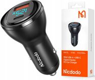 MCDODO GaN Autolader - 95W - Zwart