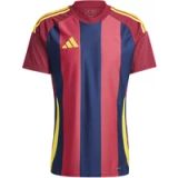 adidas heren Striped 24 Jersey Shirt, team navy blue 2/team coll burgundy 2/team yellow, XS