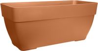 Elho Vibia Campana Trough 80 - Plantenbak voor Buiten - Ø 76.5 x H 33.3 cm - Terra