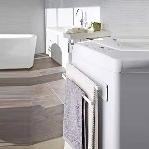 Omabeta Magnetische handdoekhouder Dubbel - Wit