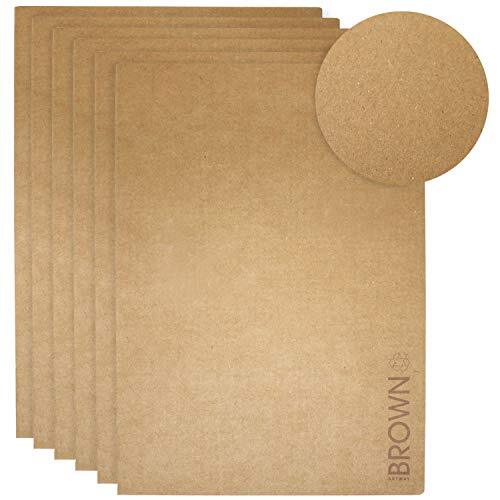 Artway Softback Sketch Book - Bruin Kraft Papier - A3 - Pak van 6