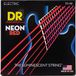 DR Strings NRE-10 Hi-Def Neon Red Medium 10-46 elektrische gitaarsnaren