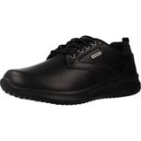 Skechers Delson Antigo Zwarte Veterschoenen Heren 40