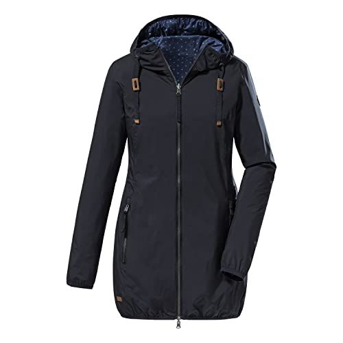 G.I.G.A. DX Women's Functionele omkeerbare parka/parka met capuchon - GS 2 WMN PRK, dark navy, 34