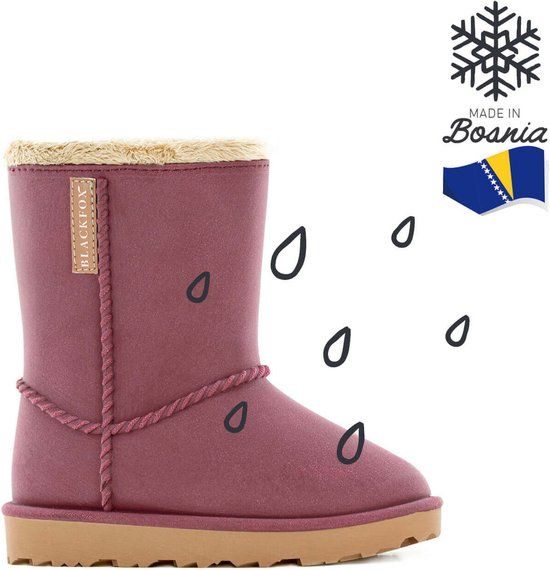 Blackfox Cheyenne Blackfox Winterlaarzen - laarzen voor kinderen - Cheyennetoo raspberry - maat 26/27