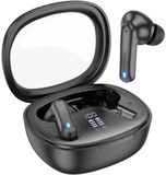 Hoco EQ6 Draadloze Oortjes Bluetooth 5.3 Met Display Zwart