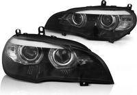Viking Choice BMW Koplampen Xenon E70 07-10 AE DRL LED Zwart AFS HID