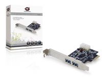 Conceptronic PCI Express Card - 2-Port USB 3.0 - Zilver