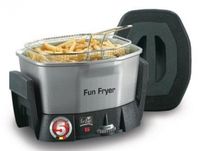 Fritel FF 1200 - 1.5L Deep Fryer - 1400W - Anthracite/Metallic