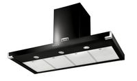 Falcon FHDSF1100BLC - Wandafzuigkap - Zwart - 340W - Halogeen
