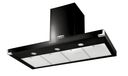 Falcon FHDSF1100BLC - Wandafzuigkap - Zwart - 340W - Halogeen