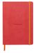 RHODIA 117446C - Soepel Notitieboek Koraal - A5 14,8 x 21 cm - Dot Stippen - 160 pagina's - Clairefontaine Ivoor Papier 90 g/m² - Leeslint, Elastieksluiting - Imitatieleer - Collectie Rhodiarama