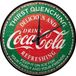 Merkloos Nostalgic-Art Coca-Cola Wandklok - Thirst Quenching Green