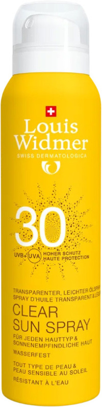 Clear sun spray spf30 geparfumeerd 125ml