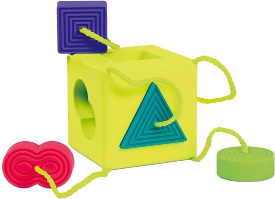 Fat Brain Toys Oombeecube sorteerdoos 6-delig - Multicolor