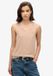 Superdry Tanktop met laag uitgesneden ronde hals Dames Vesten