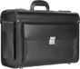 Dermata Business Leather Pilotcase zwart