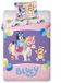 Bluey Dekbedovertrek Magical Party - Katoen - 100 x 135 cm - 40 x 60 cm