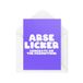 Grappige Arse Licker Grappige Promotiekaart - Nieuwe Job Card - Gefeliciteerd met de Promotie - Grappige Collega Cards - CBH1932