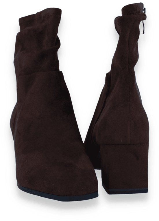 Caprice Dames Enkellaars G-breedte | Bruin | Maat: 40
