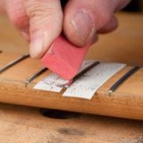 StewMac SM0472 Fret Eraser Set – Set van 7 Polijstblokken voor Frets