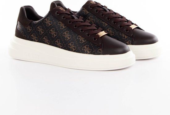 GUESS elba Lage sneakers Heren Bruin Maat 42