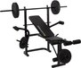 Duke Fitness Weight Bench Set with Weights | Universal Manual