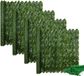 Gardlov Haie artificielle pour balcon - Vert - L300 x H50 cm - 24x Panneaux - Plastique
