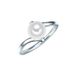 Valero Pearls Dames Lady Ring 925 Zilver zoet water Parel 56 Zilver 32018589