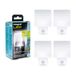 Integral Led-nachtlampje met bewegingsmelder, stopcontact, transparant, 4 stuks