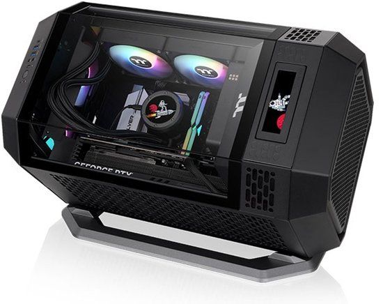 Thermaltake AC-078-ON1NAN-A1 Toren naar rek ombouwset Zwart