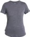 Icebreaker Merino 125 Cool-Lite Sphere III SS Tee T-shirt Femme Midnight Navy Heather S