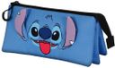 Karactermania Lilo en Stitch Blauwe Drievoudige Etui