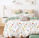 Benza Ibenzoa® Optimale Beddengoedset: 155 x 220 cm, Groen-Wit Bloempatroon, Omkeerbaar