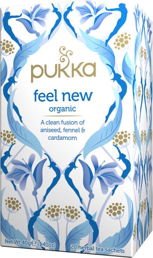 Pukka Feel New Thee - Organic - 20 zakjes