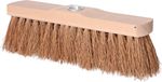 Buemag Buiten bezemkop - FSC hout - schroefdraad - 29 cm - kokosnoot vezels - bruin - straatbezem/buitenbezem