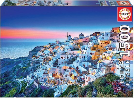 Educa Puzzel Educa Santorini - 1500 stukjes