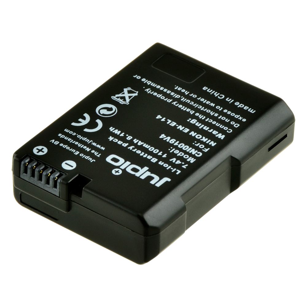 Jupio CNI0019V4 Camera Accu - 1100 mAh - EN-EL14A - Nikon