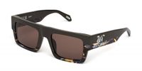 Just Cavalli SJC103V Marrone scuro lucido 53/21/140 WOMAN Zonnebrillen