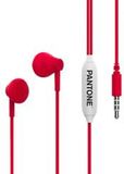 Pantone PT-WDE001R1 Hoofdtelefoon met microfoon Rood