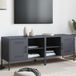 Maison Exclusive - Meuble TV, 2 pièces, anthracite, 68x39x50,5 cm, acier