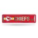 Rico Industries NFL Kansas City Chiefs Metalen straatbord (10,2 x 38,1 cm)