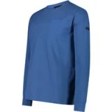 CMP Jersey Lange mouw Katoen Staalblauw Maat 52