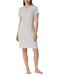 Schiesser Nachthemd 1/2 Arm, 95cm Dames Nachthemd - grijs melange - Maat L