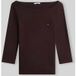 TOMMY HILFIGER Chemise 'Cody' marron foncé